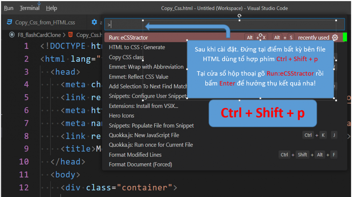 Làm Thế Nào để Copy CSS Selector Một Cách Nhanh Nhất? | By Hòa Nguyễn ...